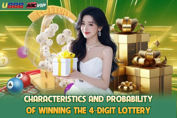 Characteristics and probability of winning the 4-digit lottery