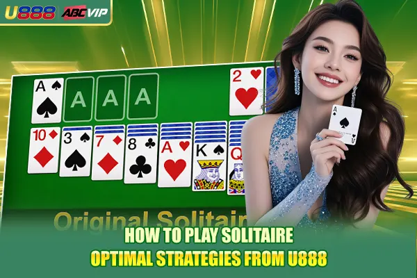 How To Play Solitaire - Optimal Strategy From U888