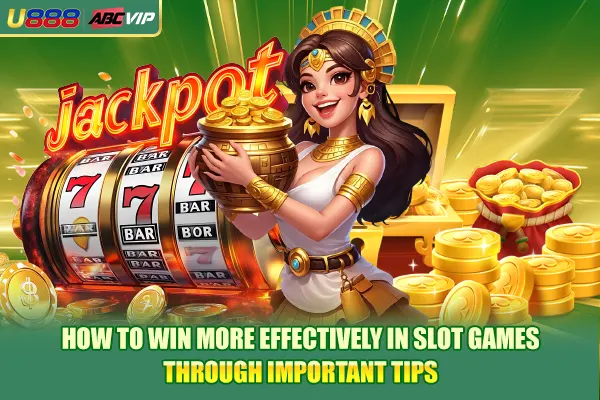How to win more effectively in slot games through important tips