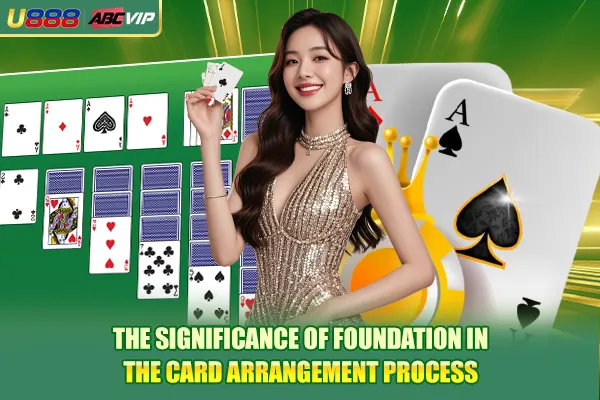 The significance of Foundation in the card arrangement process
