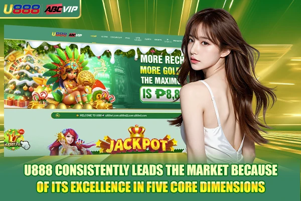 U888 consistently leads the market because of its excellence in five core dimensions